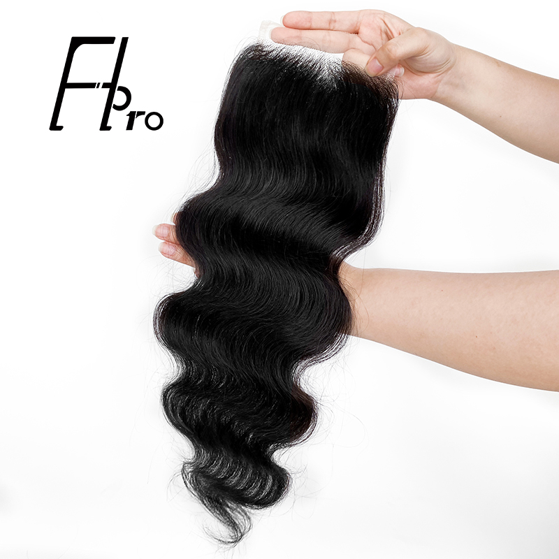 Super Quality 5x5 Transparent Lace Closure Body Wave Virgin Hair